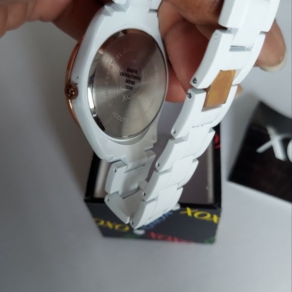 XOXO Womens Watch, Rhinestone watch, Quartz watch, Rose-tone watch - Picture 10 of 12